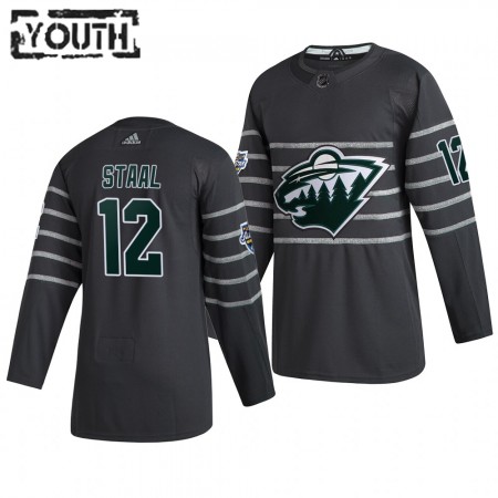 Minnesota Wild Trikot Eric Staal 12 Grau 2020 NHL All-Star Adidas Authentic - Kinder